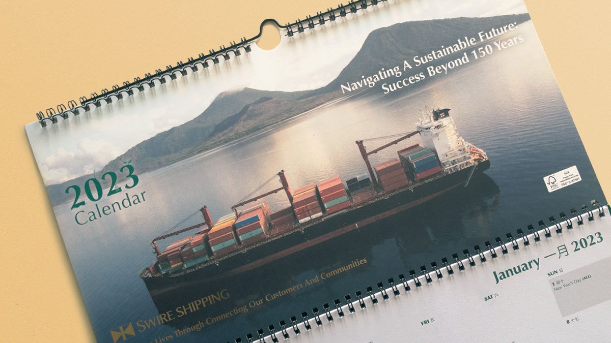 Swire Shipping Wall Calendar 2023
